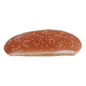 Ψωμί Σάντουιτς με Σουσάμι 17 εκ. 76 gr (2 πακέτα Χ 16 τεμάχια- 32 τεμάχια το κιβώτιο)