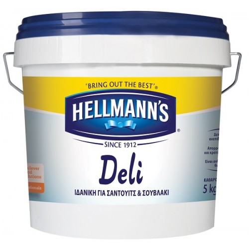 Μαγιονέζα Αναπλήρωμα Light Deli Hellmann's 5Lt