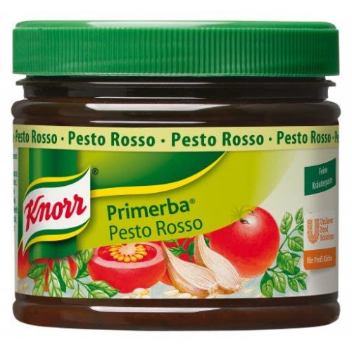 Primerba Pesto Rosso με Τομάτα και Βασιλικό "Knorr" (340 gr τεμάχιο/2 τεμάχια στο κιβώτιο)