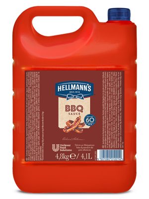 Σάλτσα Μπάρμπεκιου "Hellmann's" (4,8 Kg τεμάχιο/3 τεμάχια στο κιβώτιο)