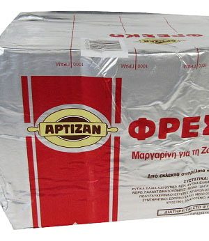 Μαργαρίνη Φρεσκό "Αρτιζάν" Ιδανικό Για Επάλλειψη Τόστ (5 Kg τεμάχια/ 2 τεμάχια στο κιβώτιο)