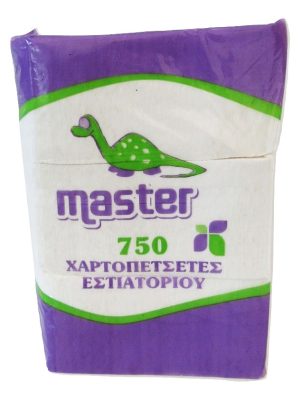 Χαρτοπετσέτες Εστιατορίου 24X24 "Master"  (750 τεμάχια το πακέτο/6 πακέτα στο κιβώτιο)