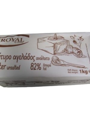 Βούτυρο Royal Φρατζόλα 82% Λιπαρά (1 Κιλό/Τεμ.)