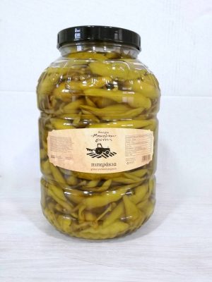 Πιπεράκι Τουρσί 5Kg (2.200Kg Στραγγιστό Βάρος) (4 τεμάχια στο κιβώτιο)